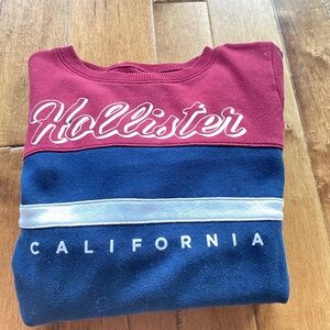 Navy and Red Crewneck